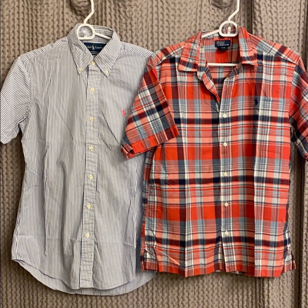 Polo Short Sleeve Dress Shirts